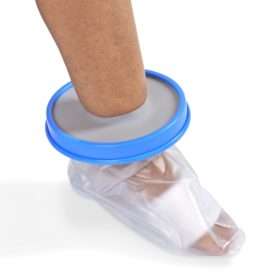 Protection étanche pour la douche -pied